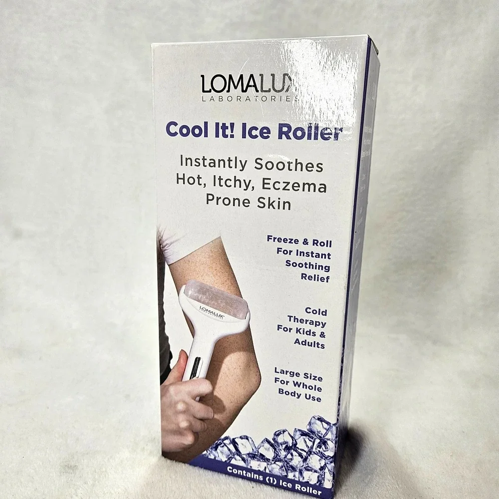 Lomalux Cool It! Ice Roller Eczema Itchy Skin Relief Cold Therapy New